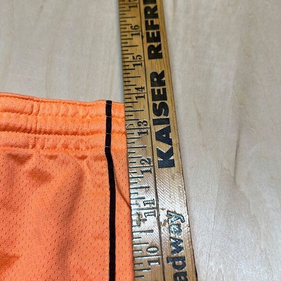 Women’s Nike Dri‎ Fit Activewear Athletic Gym Running Orange Shorts size M - Picture 2 of 5